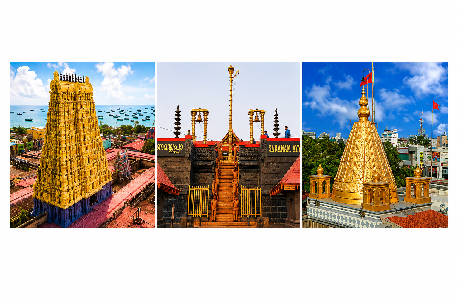Shirdi Sabarimala Rameswaram